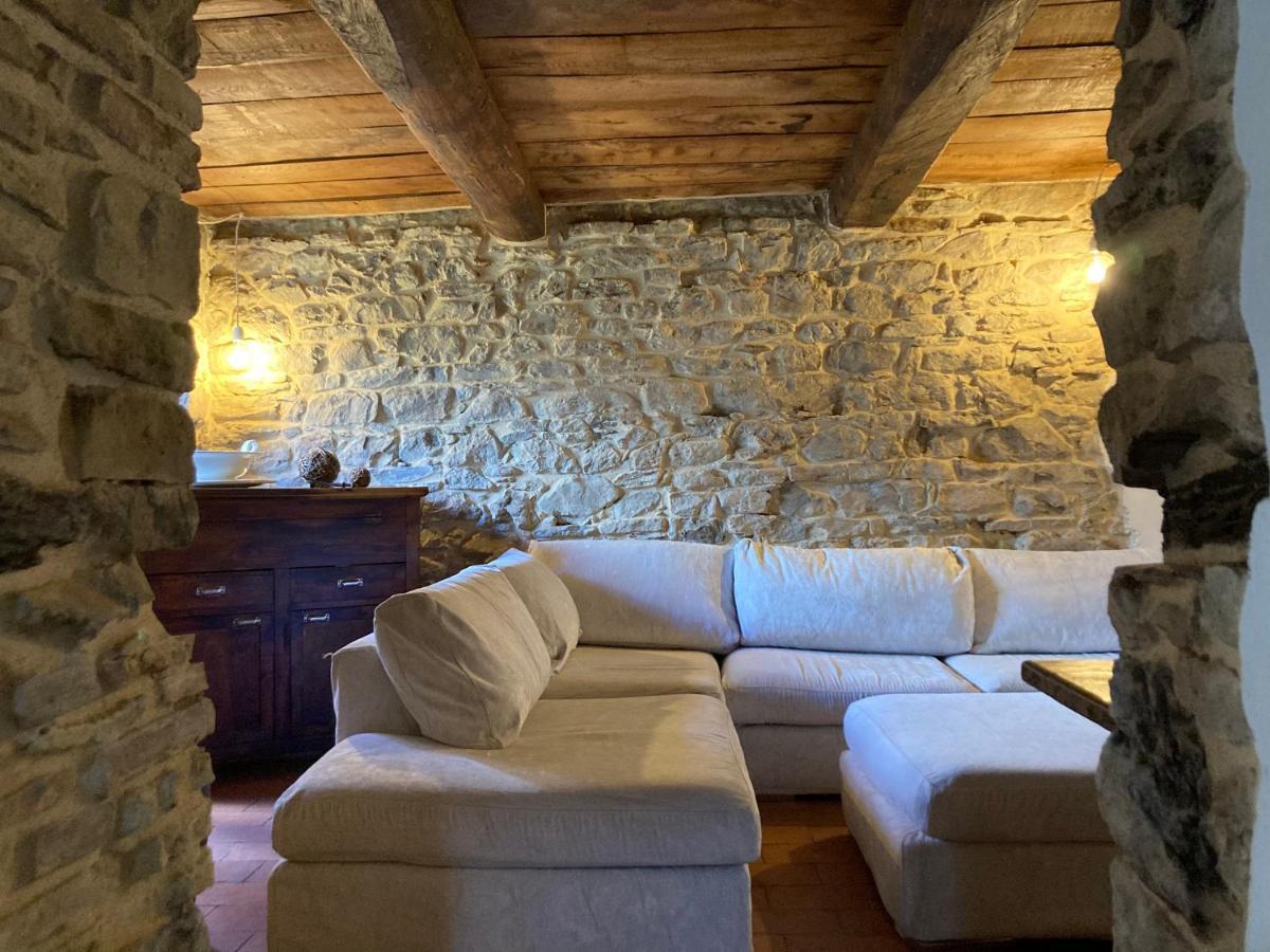 הוילה Caprese Michelangelo La Casina Del Prete מראה חיצוני תמונה